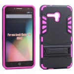 Wholesale Alcatel OneTouch Fierce XL 5054 Hard Shield Holster Combo Belt Clip Case (Hot Pink)